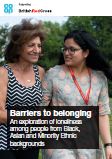 Barriers to belonging - cover page